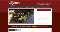 Desktop Screenshot of marriageworksmd.org